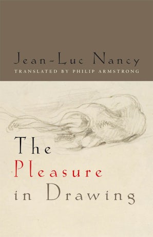 The Pleasure in Drawing Paperback  by Jean-Luc Nancy